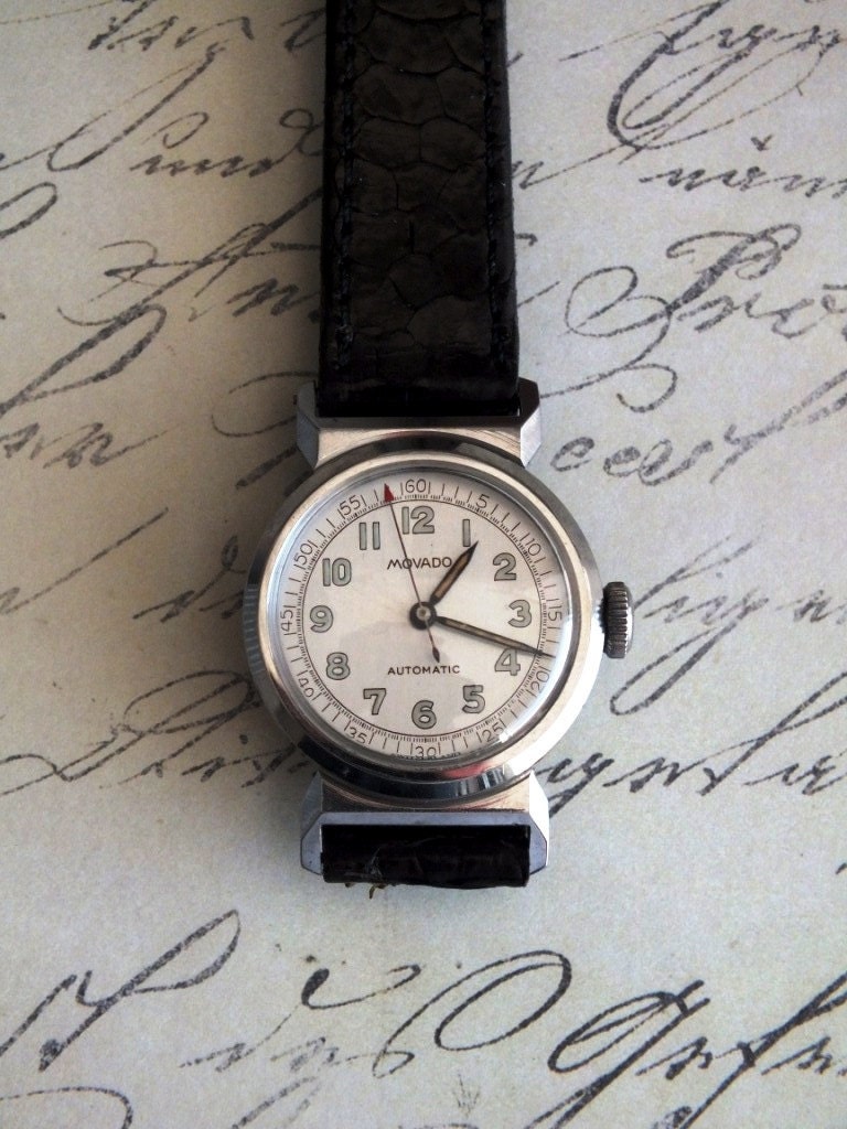 Vintage Movado Wrist Watch by avintageobsession on etsy