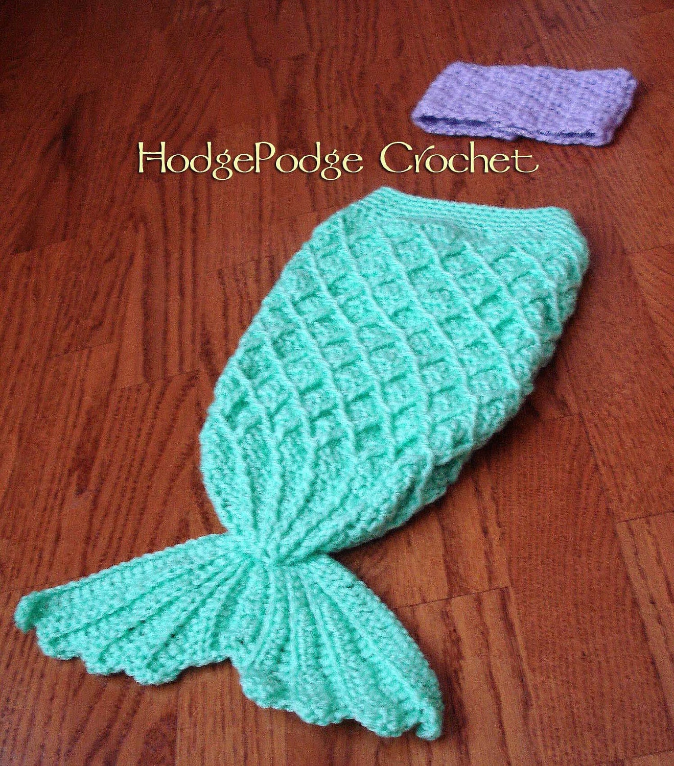 Diamond Mermaid Cocoon Photo Prop