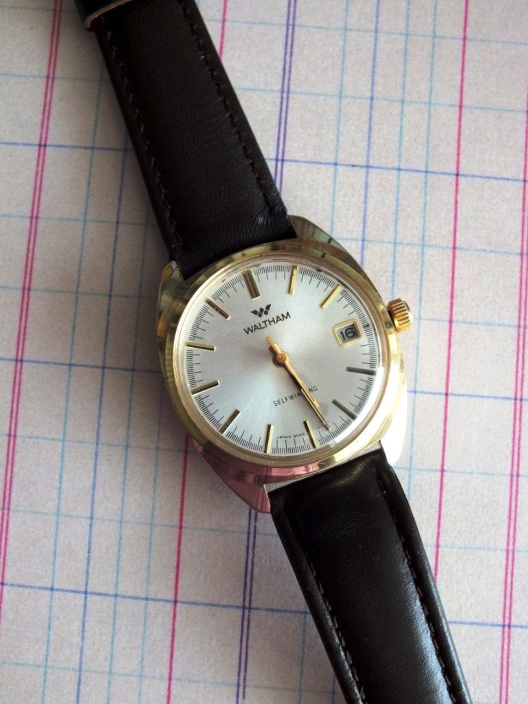 Vintage Waltham Wrist Watch by avintageobsession on etsy