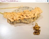 MothersDaySale For the Love of Monkey Business   (Carved  Monkey Necklace)