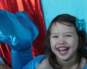 Mermaid Costume - Blue Mermaid Tail for Little Girls 5T-7