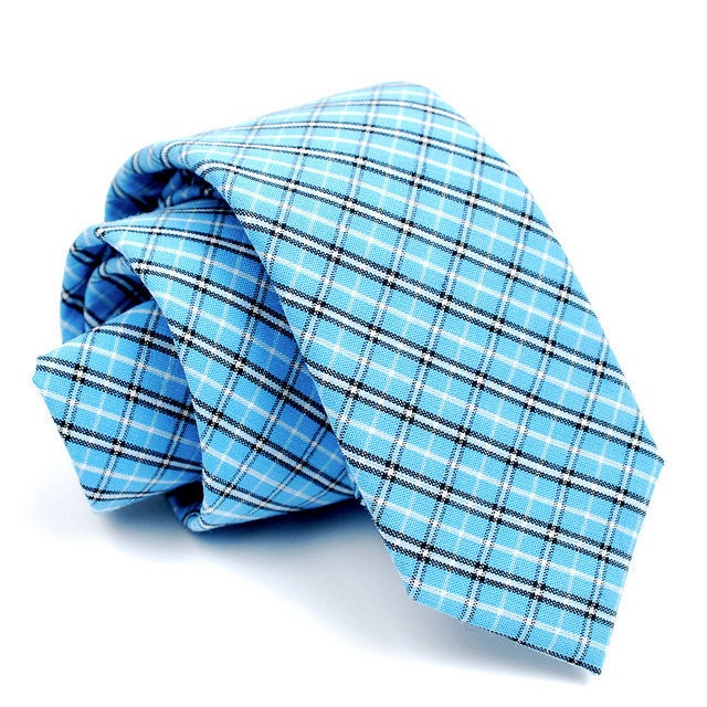 FORAGE sample sale. necktie / black & blue