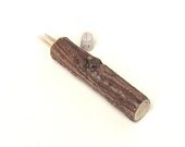 Toothpick Case Jumbo- Man Needle Case Woman Jumbo Natural Wood Toothpick Case