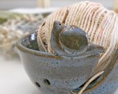 Ceramic Yarn Bowl Bird Handmade Pottery Mother's Day Stoneware