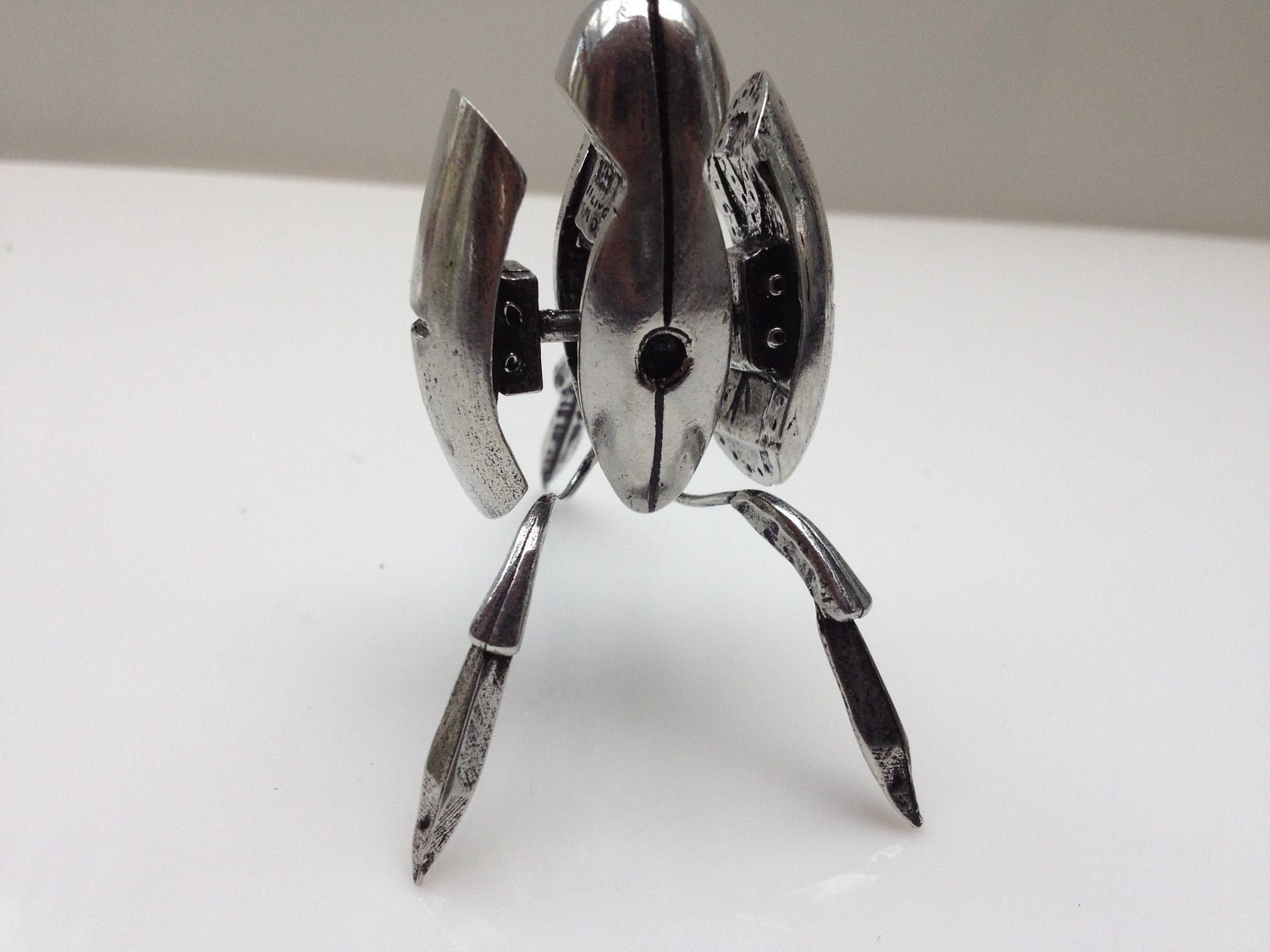 Pewter Metal Portal Sentry Turret
