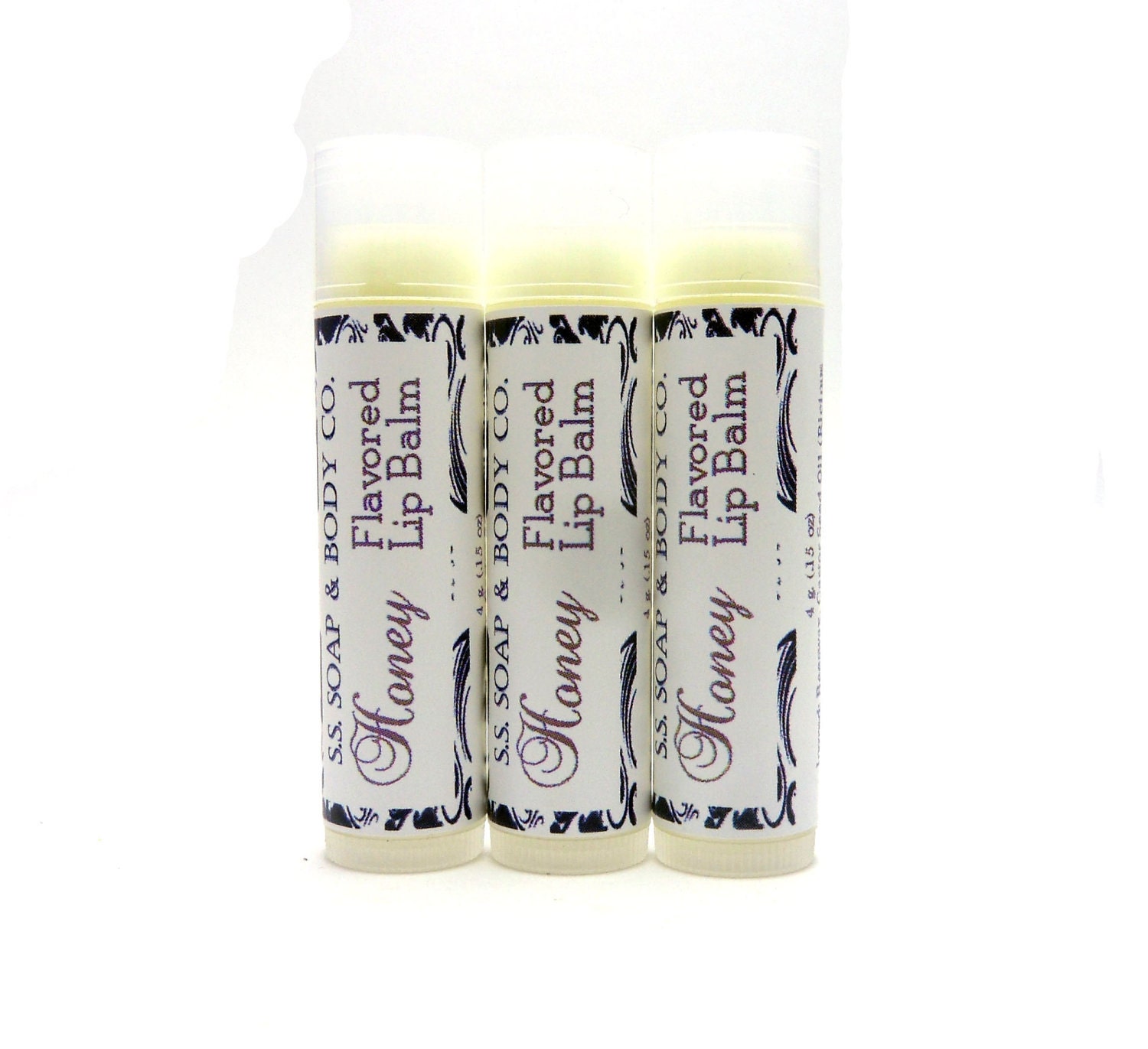 Honey Flavored Lip Balm - Natural