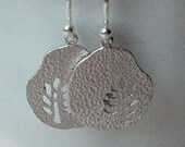 Tree Disc Earrings