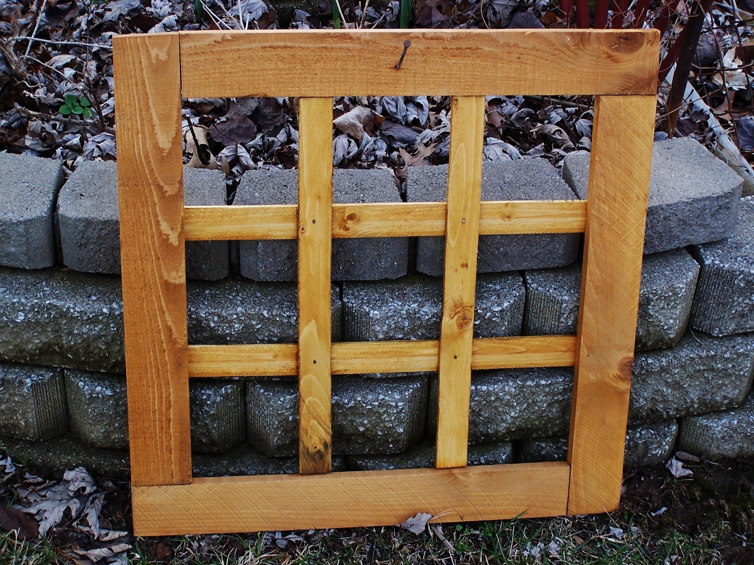 Cedar WIndow Frame-Spring Rustic Decor-Farmhouse Summer Decor-Rustic Wall Decor-Primitive Decor-Summer Outdoor Decor-Rustic Wedding Wreath