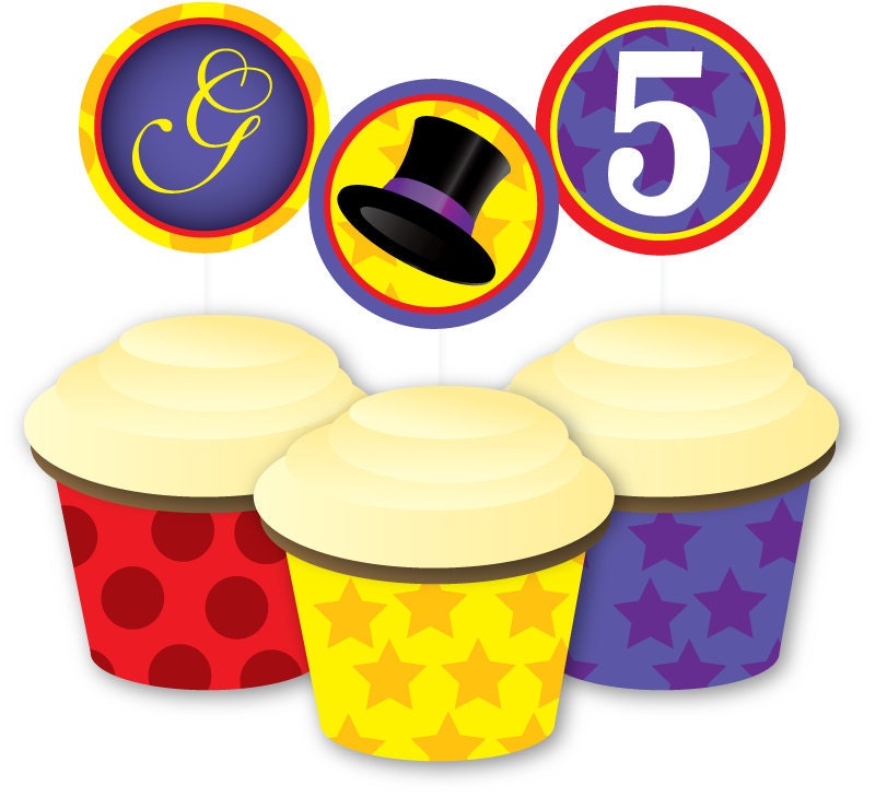Magic Birthday Party Cupcake Package
