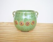 Green Planter Pot - Grow
