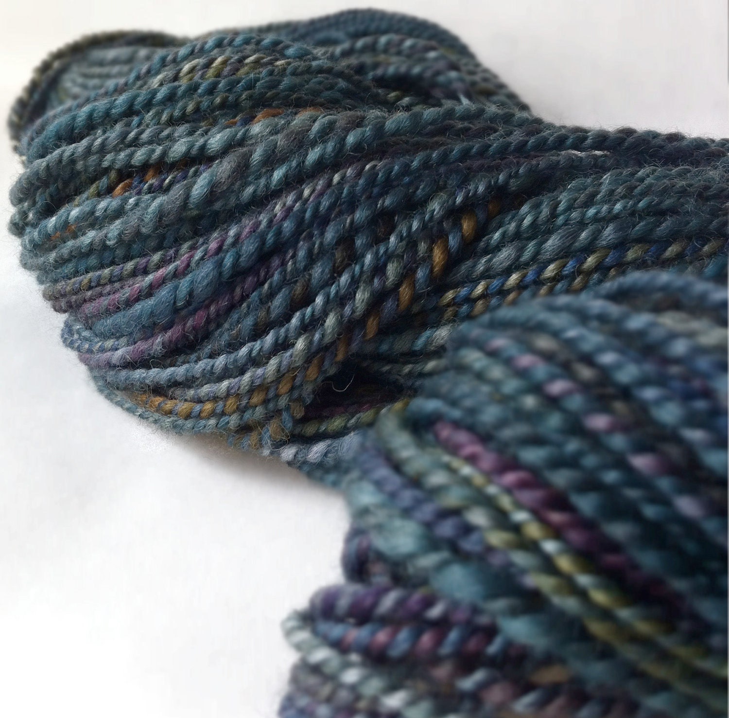 Idle Nights - handspun yarn, worsted weight