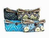 Wedding Party Bridesmaid Gift, Bridesmaid Clutch Set, Wedding Accessory, Personalized Custom Clutch Set