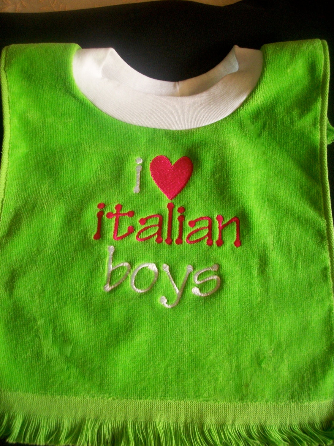 Baby Italian Bib