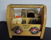 Vintage Esquire Footman De Luxe Shoe Shine Kit