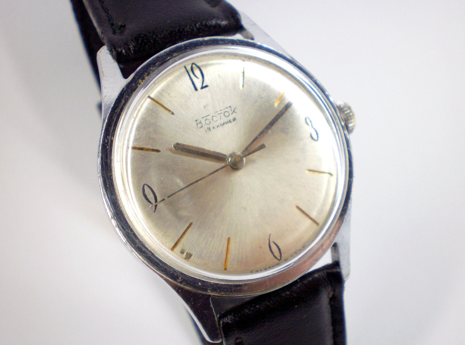 Vintage Wostok mechanical watch from Soviet/Ussr