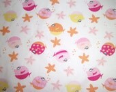 Fabric, Fishy Fishy,  Fabric Finders,  Cotton