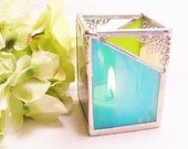 NEW Turquoise Candle Holder
