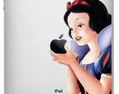 Snow White--iPad Decal iPad Stickers iPad Decals Apple Vinyl Decal for Apple iPad1 / iPad2/ iPad3