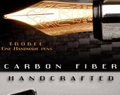20% ALL PENS On SALE Now Carbonfiber Fountain Pen Writing Pen Handcrafted with extreme detail and quality Custom made on a lathe by hand