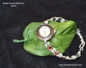 Double Strand Women's Watch with Swarovski Accents