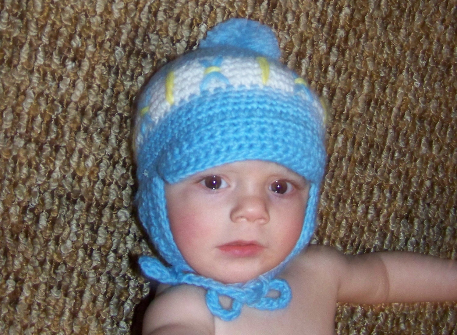 Vintage Baby Newsboy Hat