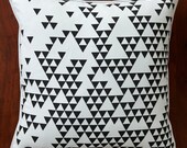 Aztec Triangles Pillow Cover