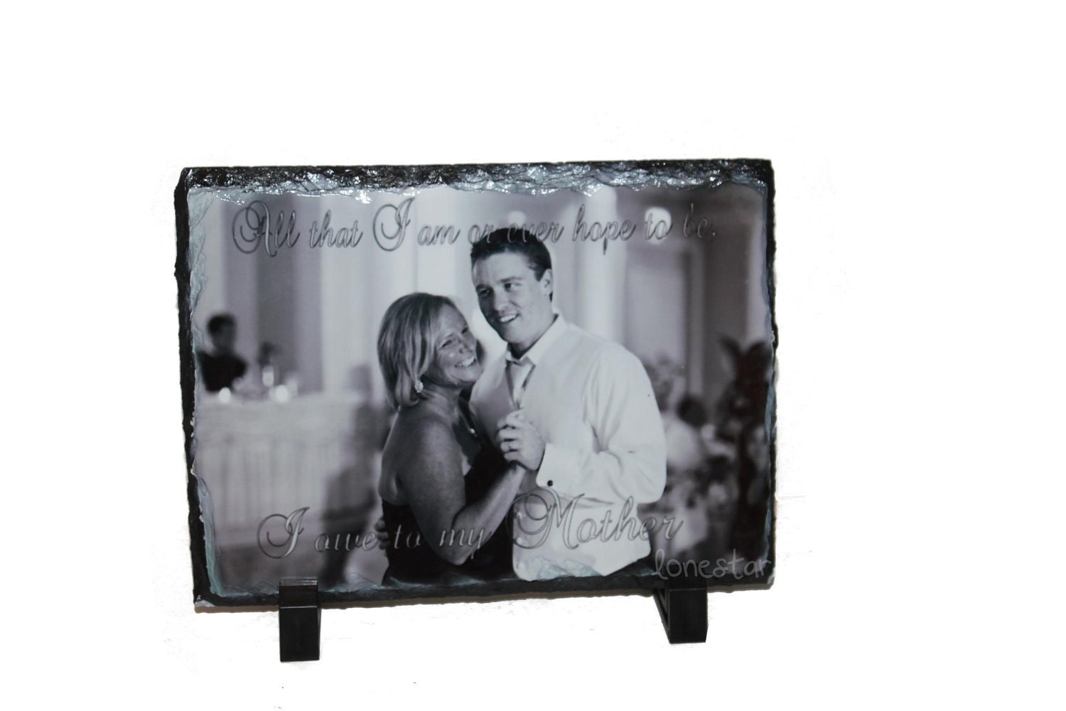 PERSONALIZED PHOTO GIFTS - Great Fathers Day Gifts-  Custom Granite signs for any phrase,sayings,pictures etc..