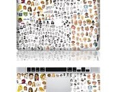 Macbook Sticker Macbook Decal Apple Decal Vinyl Sticker Skin Cover for MacBook Pro /MacBook Air