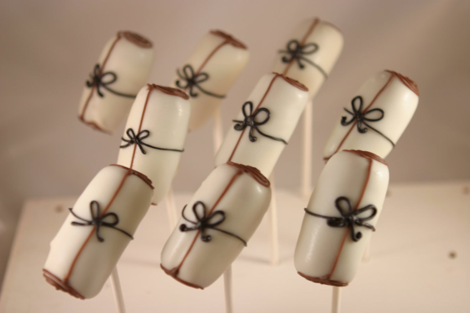 Graduation Diploma Cake Pops