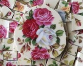 ShaBby ChiC RoSe Chintz Mosaic Tiles Broken China Tile with Focal