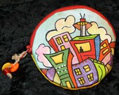 Handmade Painted Designer Coin Purse