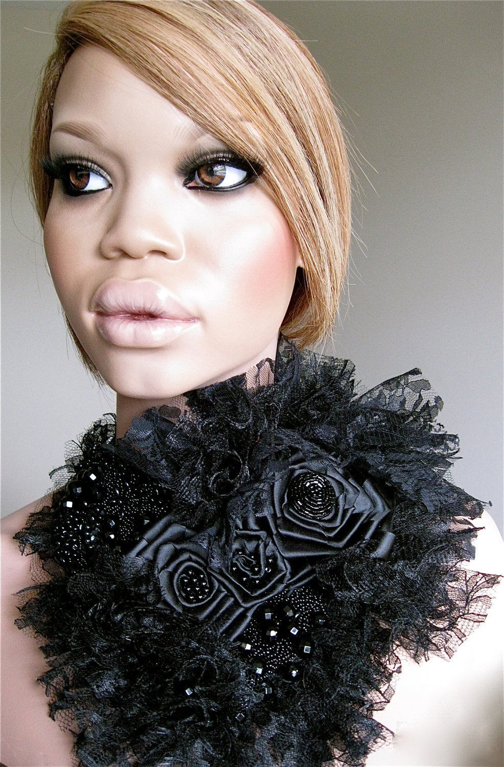 Nemesis  : Avant Garde Statement  Bib Necklace