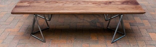 Reclaimed Wood Bench - Metro Bench
