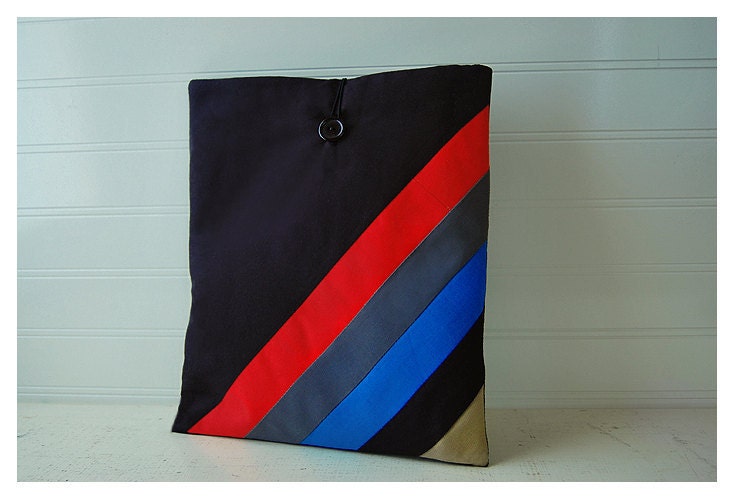 iPad 2 Black Unisex Men red grey tan gray iPad Case Patchwork Ipad Bag iPad Cover iPad Sleeve Ipad 1 Ipad 3 Sleeve tagt team
