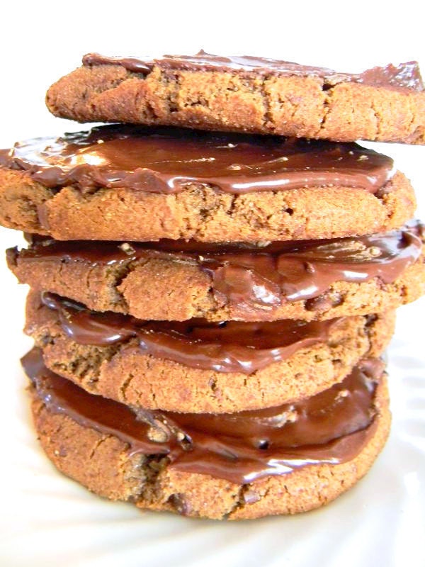 The Ultimate Iced QUADRUPLE CHOCOLATE Cookies - Ginormous (Papa Bear), Chewy, Soft, Out-Of-This-WORLD - 12 Cookies (1 dozen)