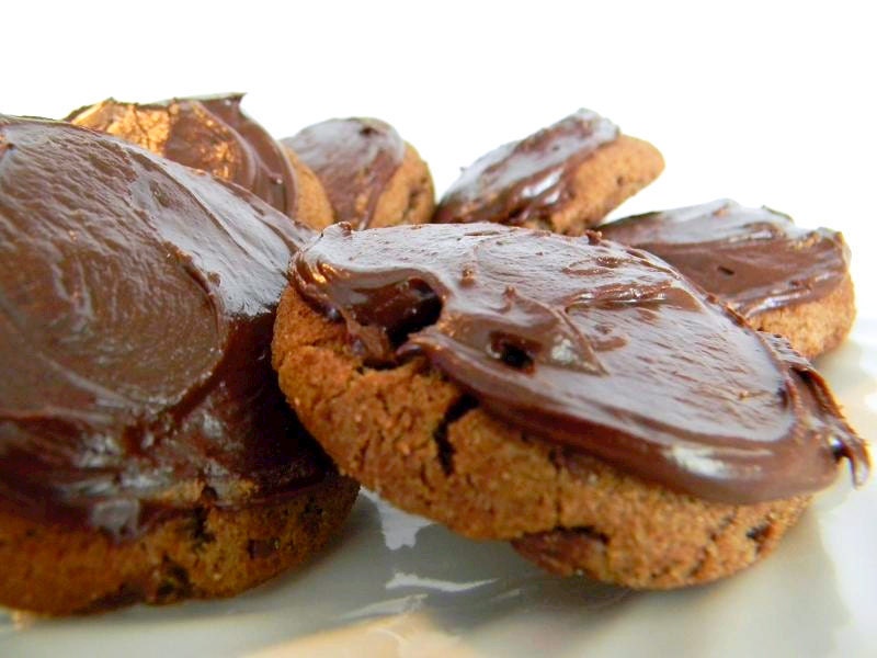 The Ultimate Iced QUADRUPLE CHOCOLATE Cookies - Wee Bites (Baby Bear), Chewy, Soft, Out-Of-This-WORLD - 48 Cookies (4 dozen)