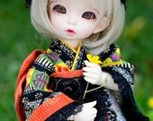 Japanese Stripe Wa-Loli Kimono for Yo-SD, Soom Tiny or LittleFee