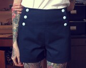 Havanna Six Button Shorts