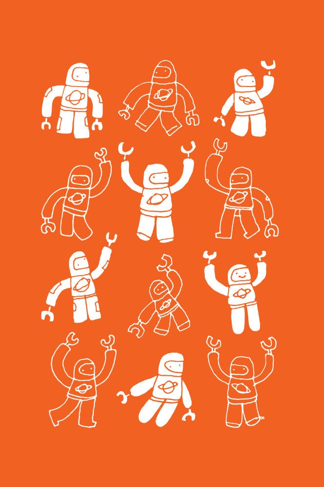 20x30" Astronauts & Cosmonauts (Poster)