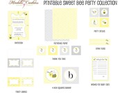 PRINTABLE PARTY COLLECTION -- Sweet Bee Collection -- Mirabelle Creations Il_170x135