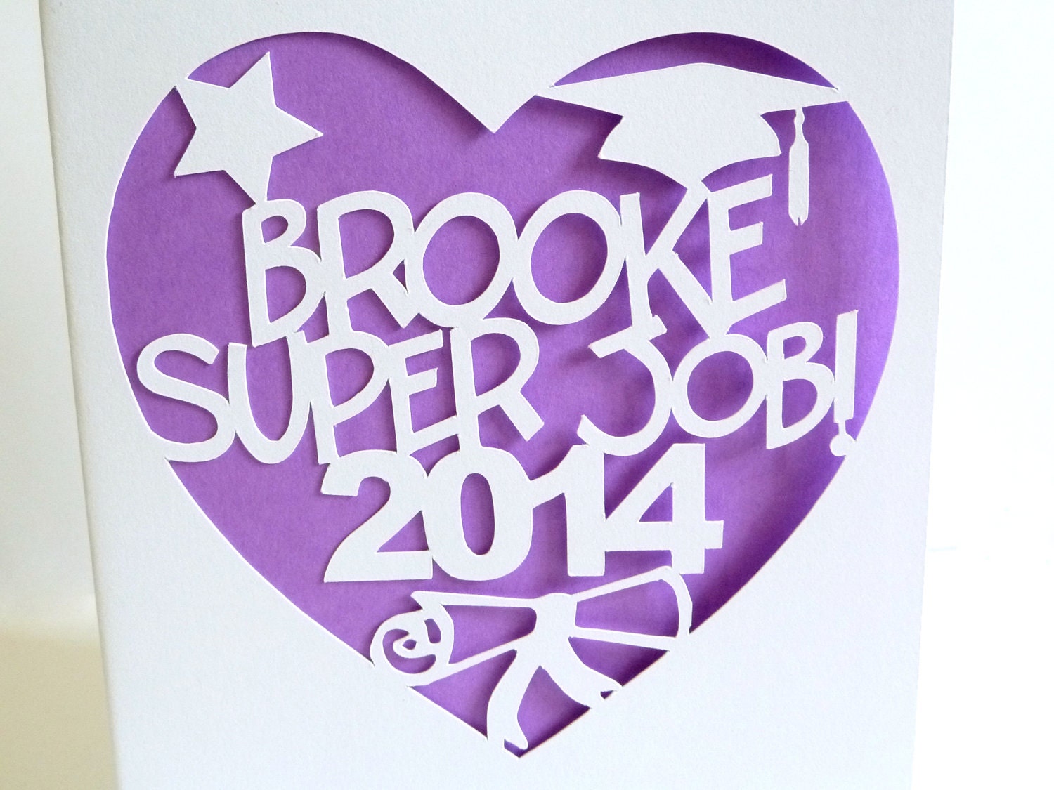Personalized Graduation Card