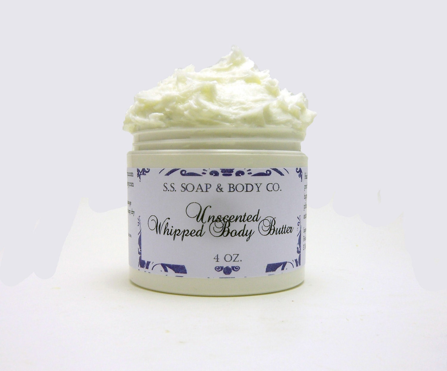 Unscented Whipped Body Butter - with Shea Butter