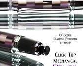 20% ALL PENS On SALE Now Pencil Handcrafted Mechanical Pencil from Trobee Handmade High end acrylic pencil body  High quality click style p