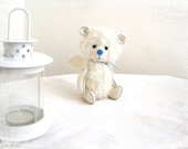 Artist Teddy Angel Blue 6 inch white frend for you - zverrriki