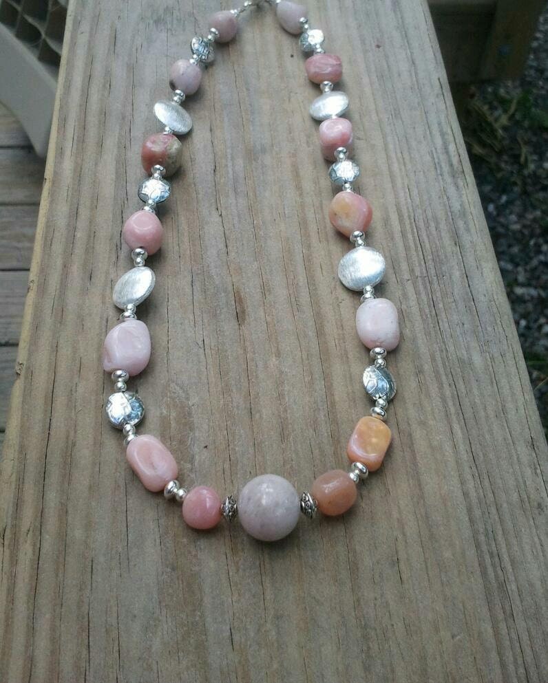 Genuine Opals Necklace