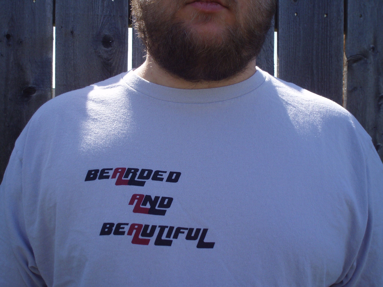 Bearded and Beautiful t-shirt