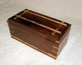 Walnut & Spalted Maple Jewelry Box