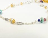 Mother or Grandmother Birthstone Bracelets on Etsy:) Birthday Gifts
