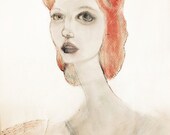 Floriane, An 11" x 14" Print By: Allison Harvard