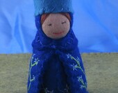 Forget-me-not Doll - Waldorf Inspired